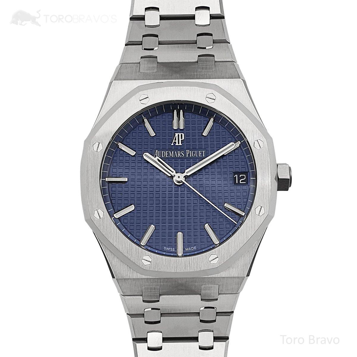 Royal Oak 15400 Blue Dial