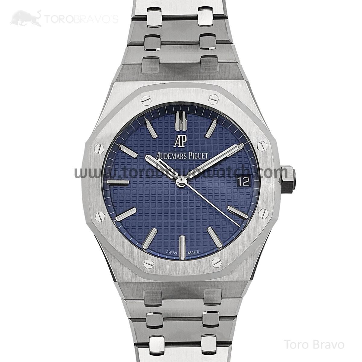 Royal Oak 15500 Blue Dial
