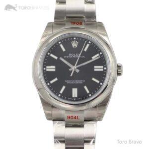 Oyster Perpetual 41mm Bright Black Dial 114300