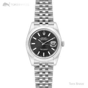 Datejust 41 126334 Stick Markers in White Gold