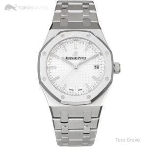 Royal Oak 15400 Steel White Dial