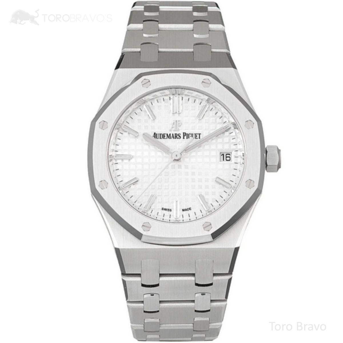 Royal Oak 15400 Steel White Dial
