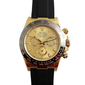 Daytona 116518LN Champagne Dial in Yellow Gold