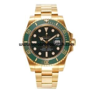 Submariner 116613LV ‘Watchvice Edition’ Hulk in Yellow Gold