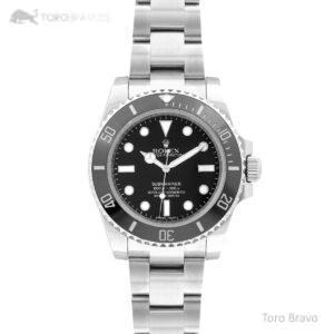 Submariner 114060 ‘No Date’ Black Ceramic