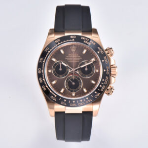 Daytona 116515LN Chocolate Dial with Stick Markers in Everose Gold