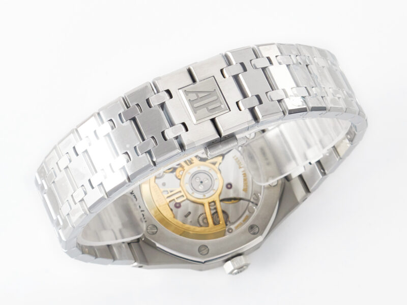 Royal Oak 41mm 15500 SS ZF 1:1 Best Edition Blue Textured Dial on SS Bracelet SA4302 Super Clone V3 - Image 26