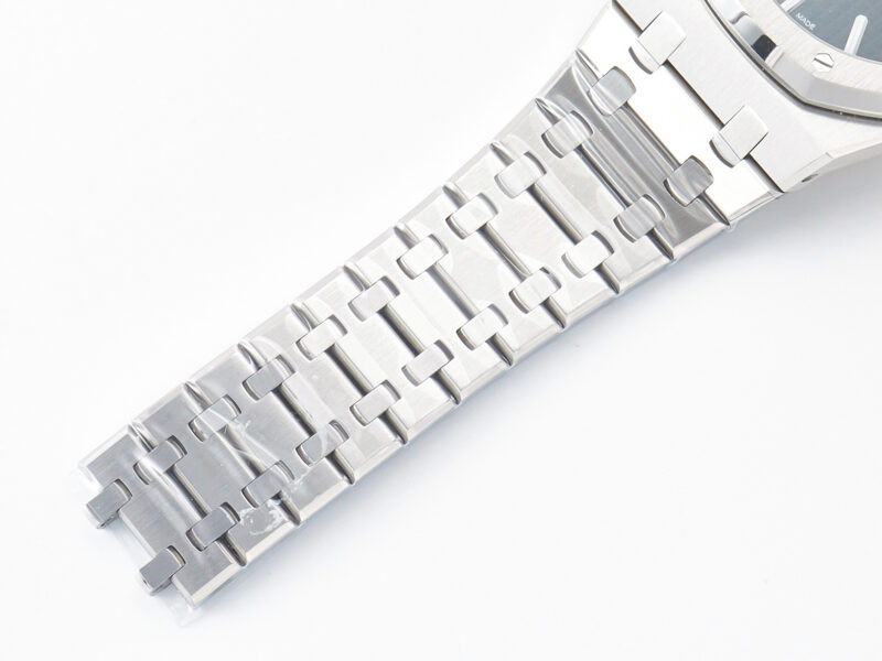 Royal Oak 41mm 15500 SS ZF 1:1 Best Edition Blue Textured Dial on SS Bracelet SA4302 Super Clone V3 - Image 17