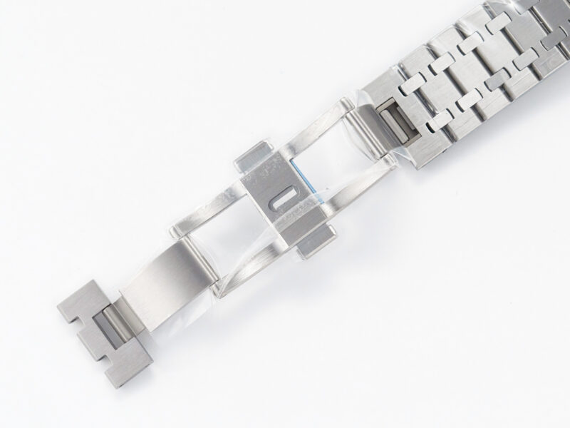 Royal Oak 41mm 15500 SS ZF 1:1 Best Edition Blue Textured Dial on SS Bracelet SA4302 Super Clone V3 - Image 15