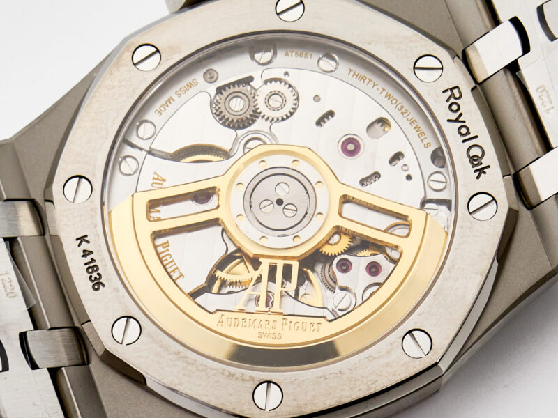Royal Oak 41mm 15500 SS ZF 1:1 Best Edition Blue Textured Dial on SS Bracelet SA4302 Super Clone V3 - Image 21