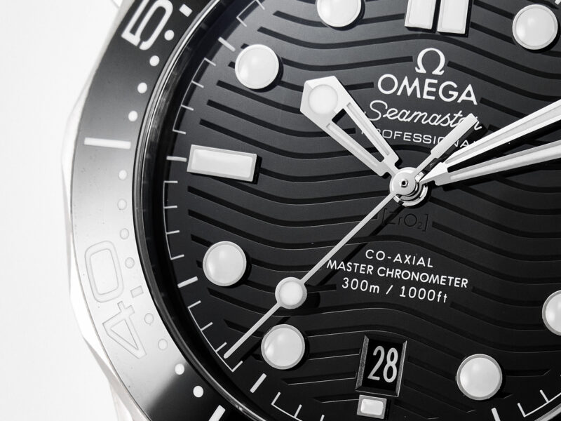 Seamaster Diver 300M VSF 1:1 Best Edition Black Ceramic Black Dial on SS Bracelet A8800 V2 - Image 10