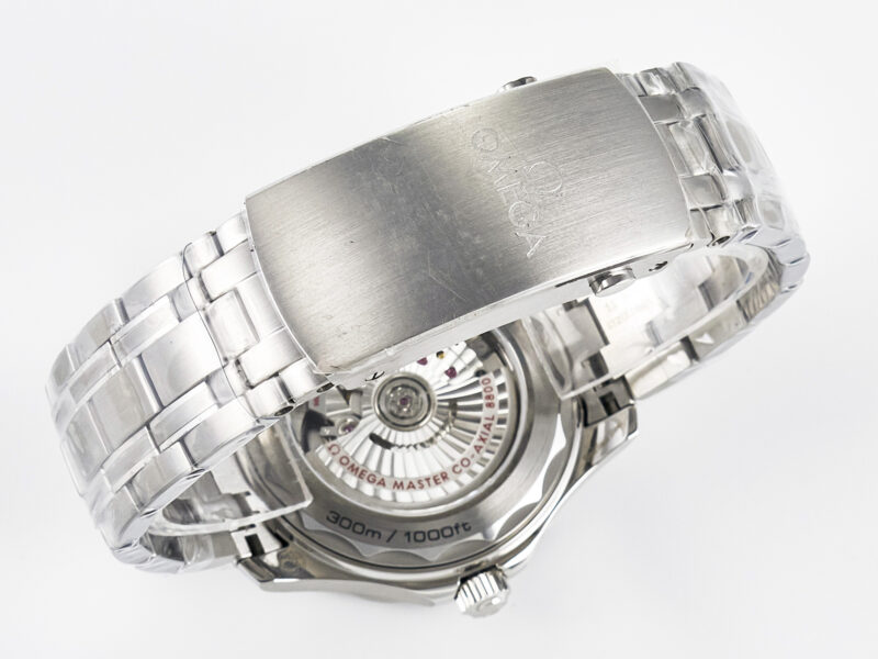Seamaster Diver 300M VSF 1:1 Best Edition Black Ceramic Black Dial on SS Bracelet A8800 V2 - Image 29