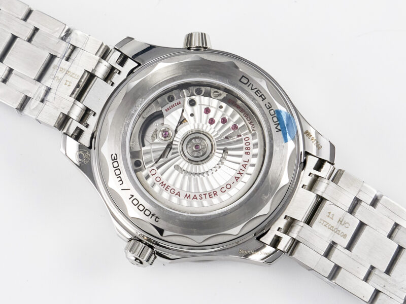 Seamaster Diver 300M VSF 1:1 Best Edition Black Ceramic Black Dial on SS Bracelet A8800 V2 - Image 22