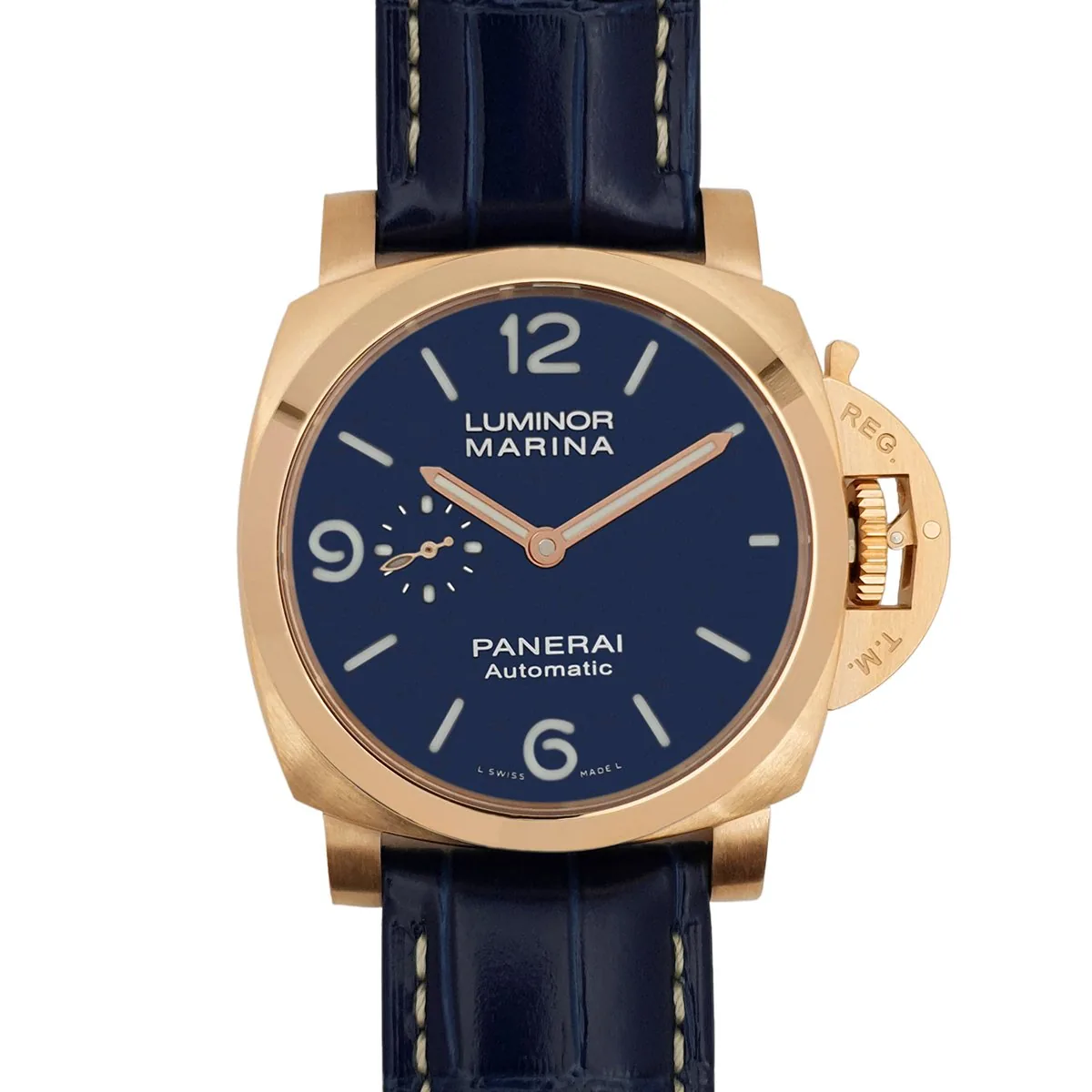 PAM1112 Luminor Marina Goldtech™ Sole Blu 44mm