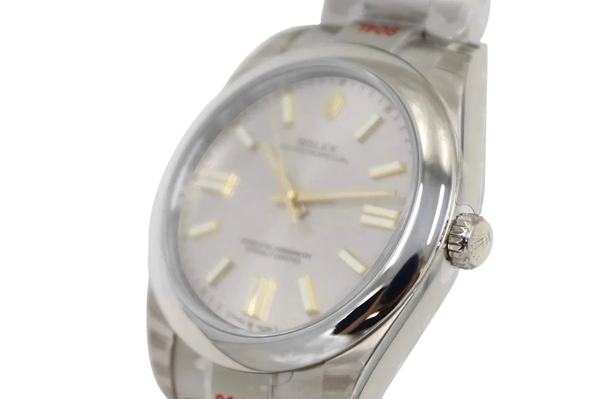 Oyster Perpetual 41mm quadrante argento 114300 - immagine 3