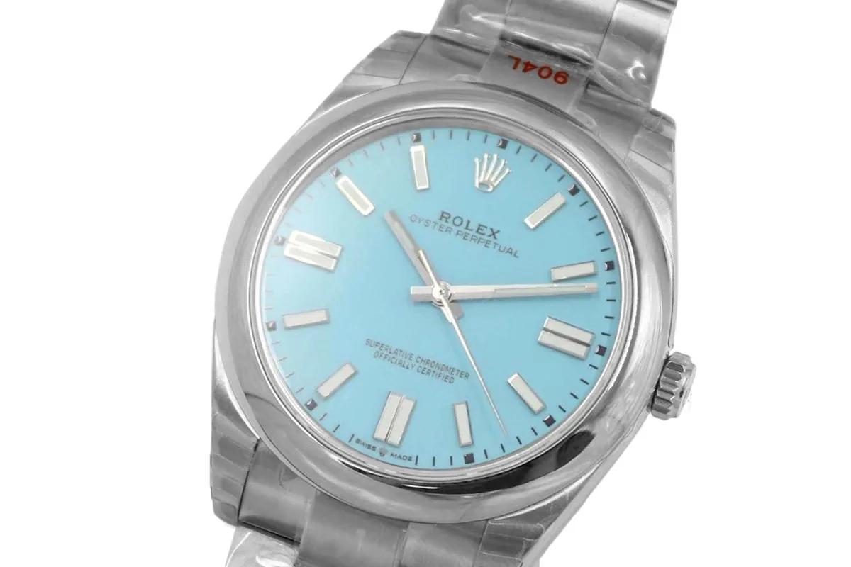Oyster Perpetual 41mm cadran bleu turquoise 114300 – Image 3