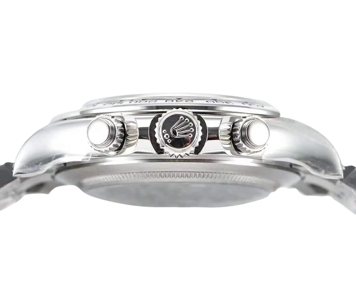 Daytona 116509 cadran acier et noir en or blanc – Image 8