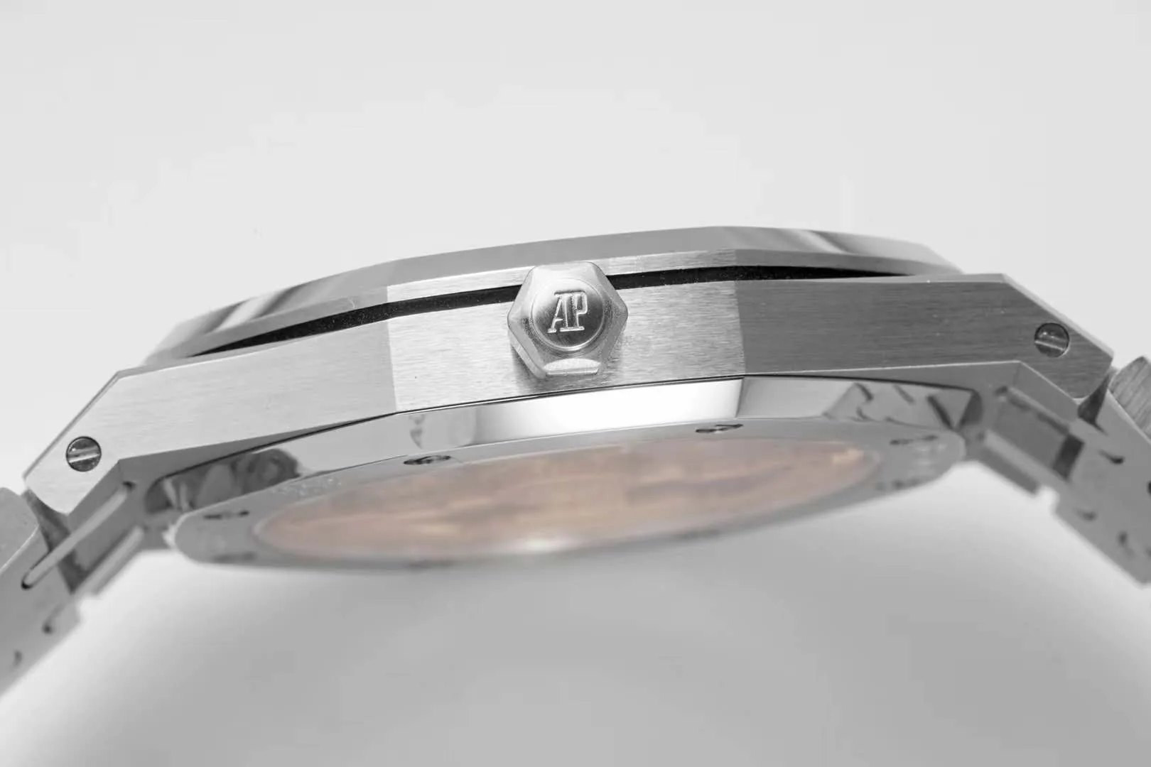 Royal Oak 15202 39mm quadrante blu fumé - immagine 9
