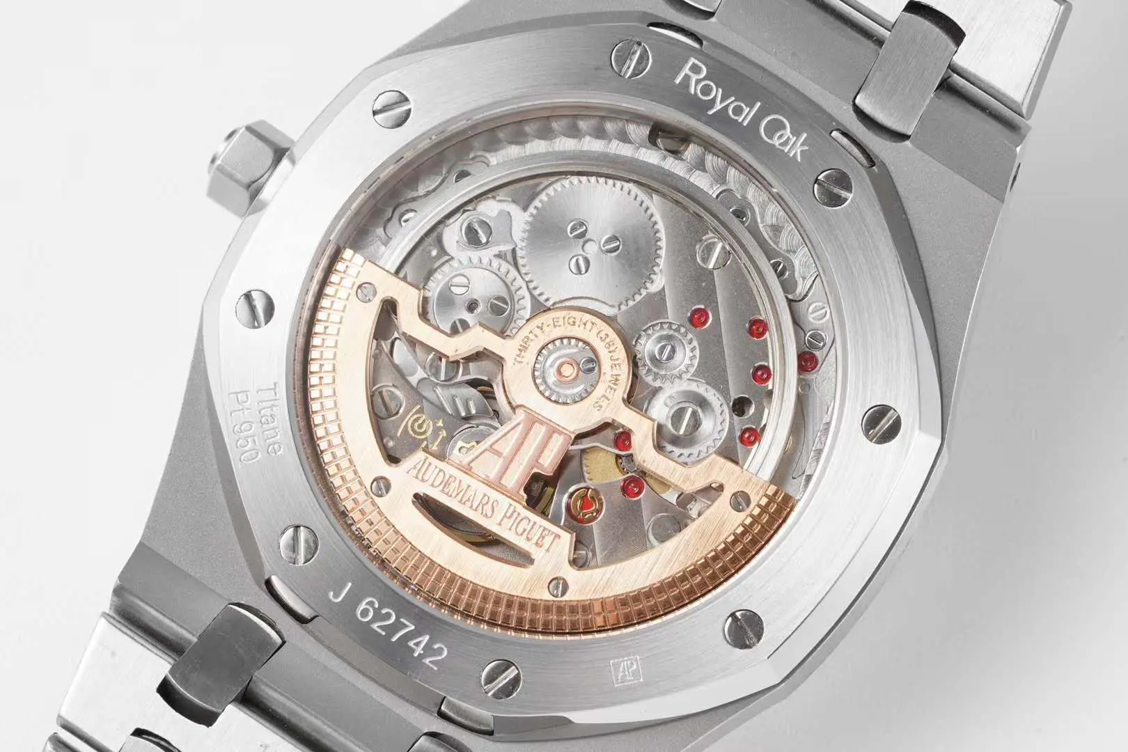 Royal Oak 15202 39mm quadrante blu fumé - immagine 6