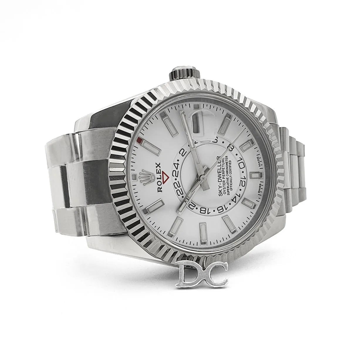 Sky-Dweller 326934 cadran blanc en or blanc – Image 4