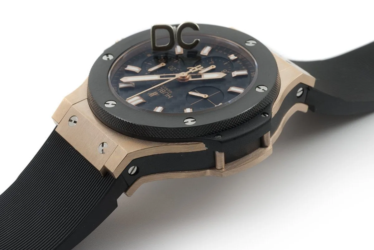 Big Bang Chronograph Kohlefaser-Zifferblatt in Roségold – Bild 2