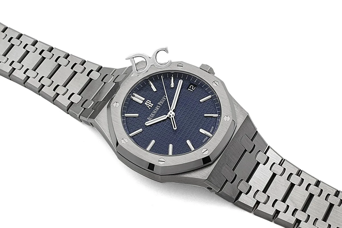 Royal Oak 15500 esfera azul - Imagen 3