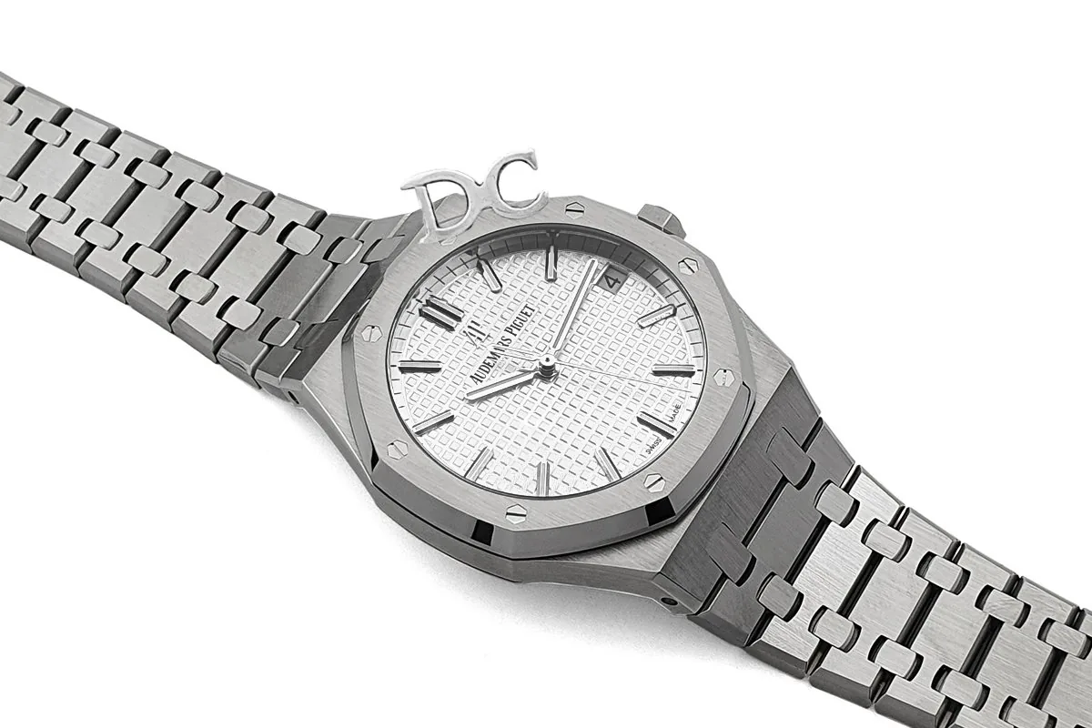 Royal Oak 15500 esfera blanca - Imagen 2