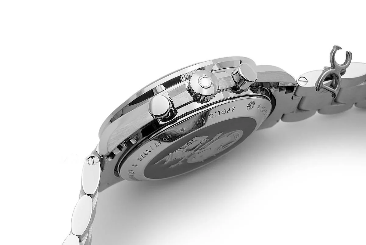 Speedmaster Professional Apollo 13 Silver Snoopy Award su bracciale - immagine 4