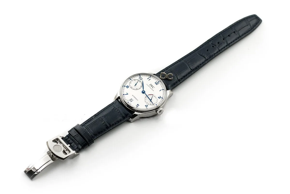 Portuguese Automatic 7 Day IW500107 acier – Image 2