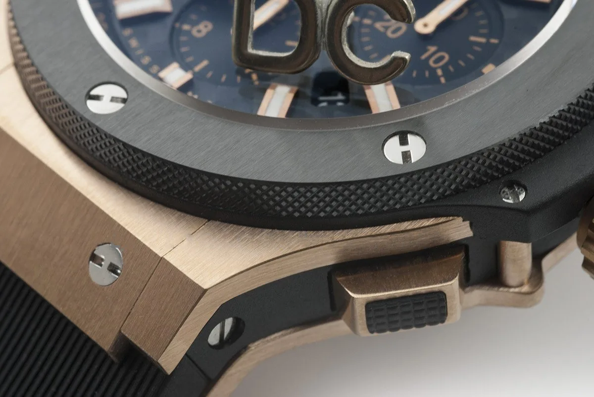 Big Bang Chronograph Kohlefaser-Zifferblatt in Roségold – Bild 3