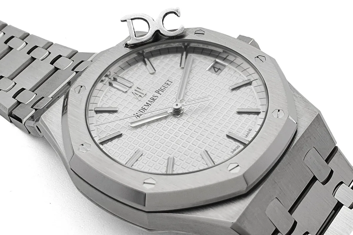 Royal Oak 15500 esfera blanca - Imagen 4