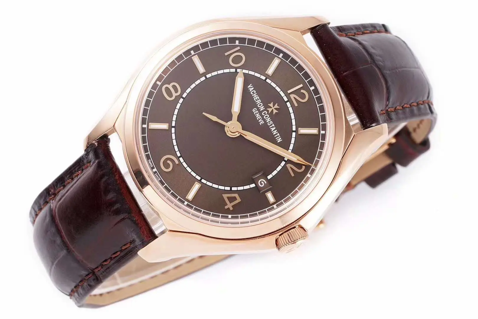 Fiftysix quadrante marrone in oro rosa Ref: 4600E - immagine 2
