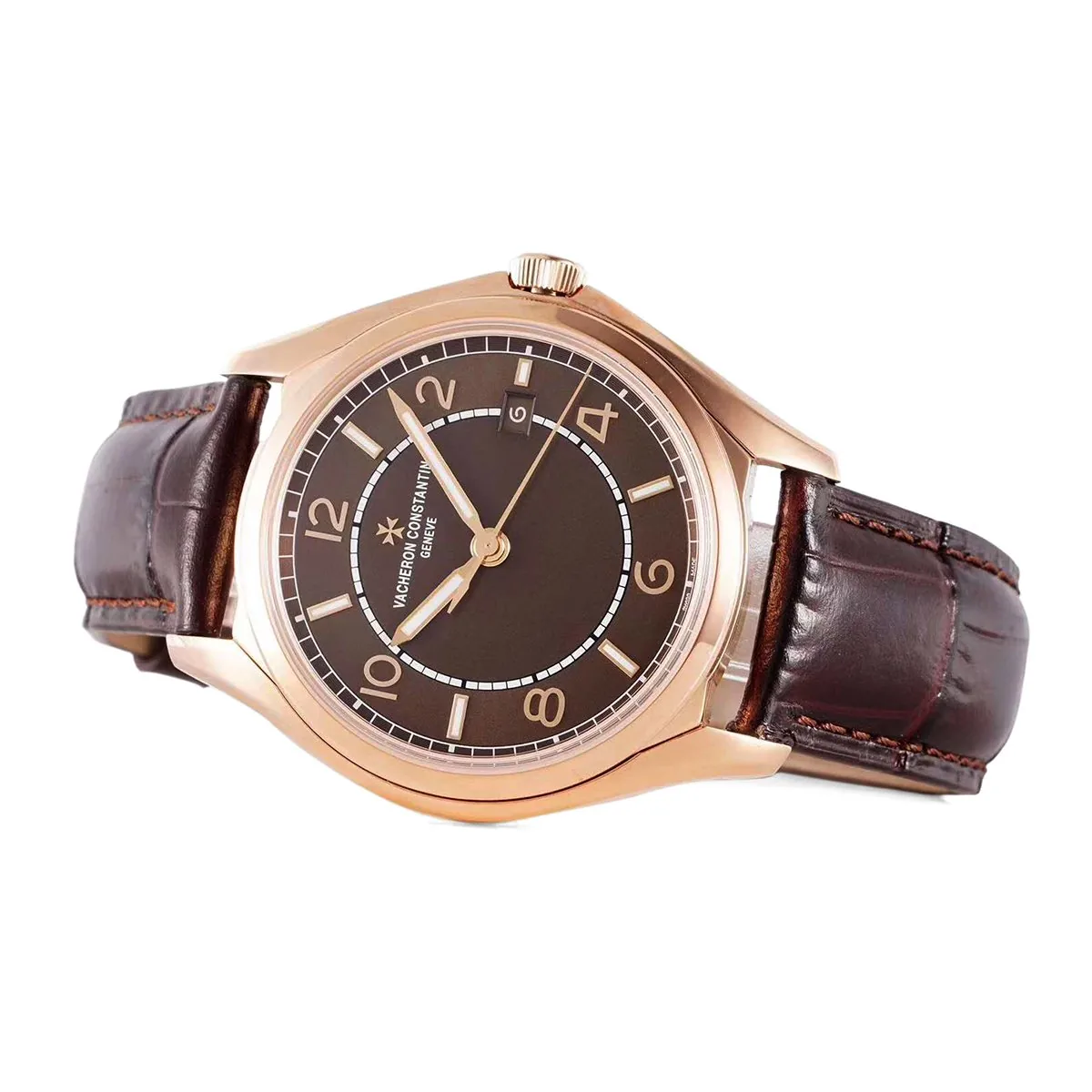 Fiftysix quadrante marrone in oro rosa Ref: 4600E - immagine 7