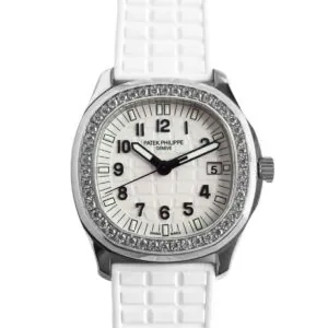 Aquanaut Luce 5067A-011 weißes Zifferblatt in Stahl