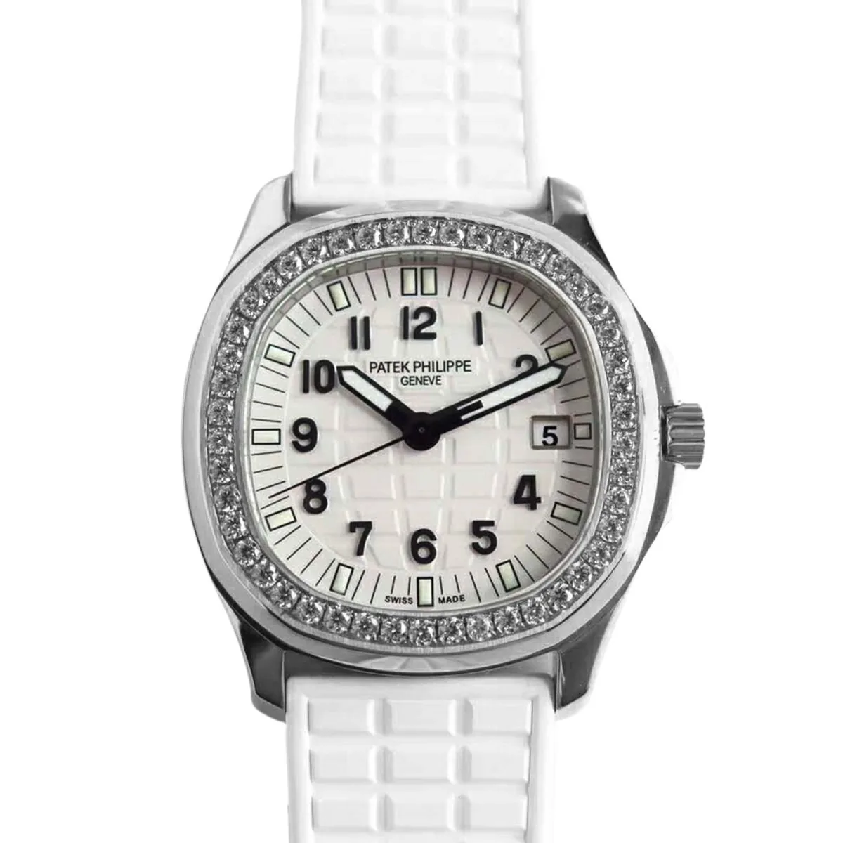 Aquanaut Luce 5067A-011 quadrante bianco in acciaio