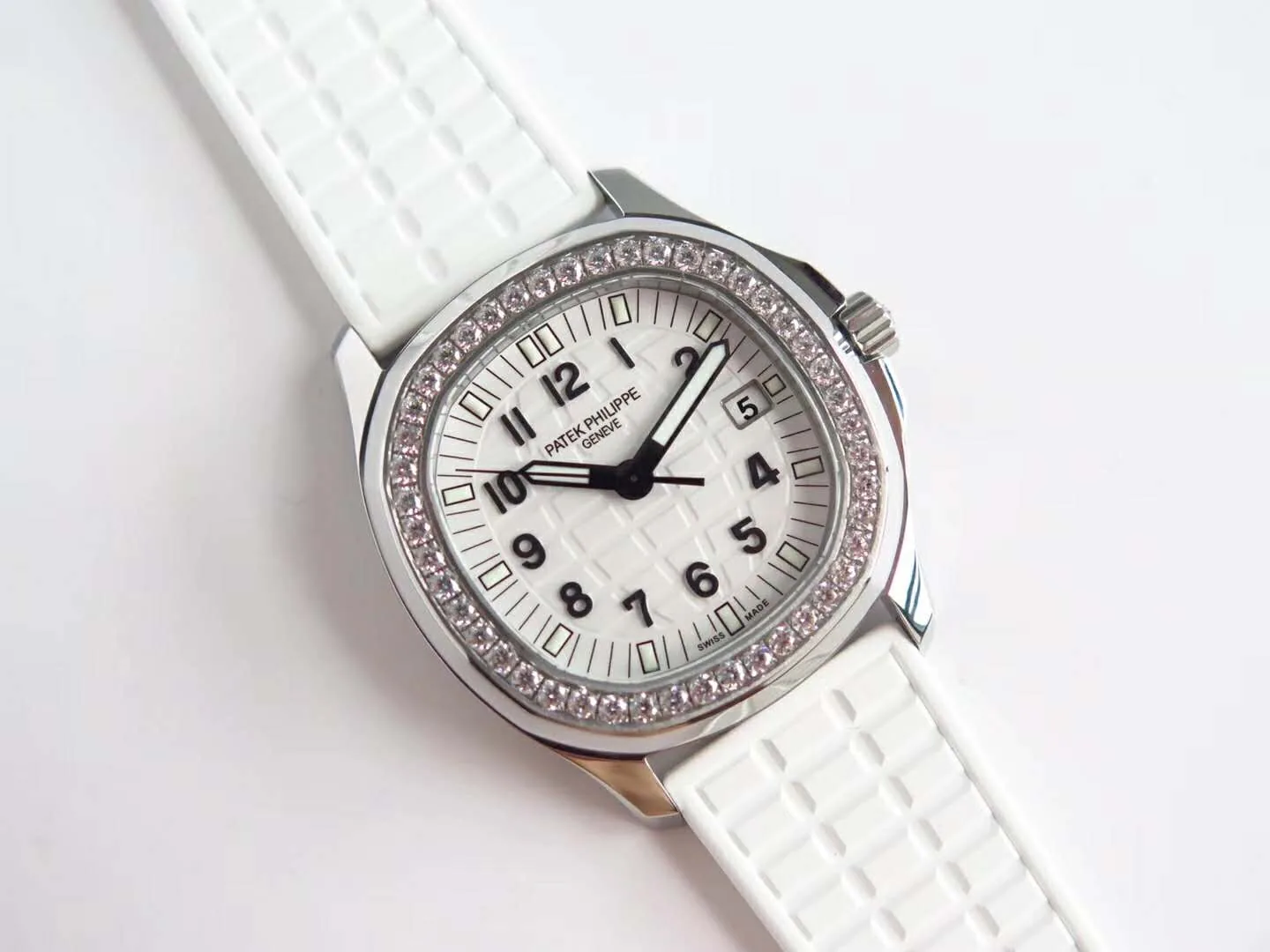 Aquanaut Luce 5067A-011 quadrante bianco in acciaio - immagine 2