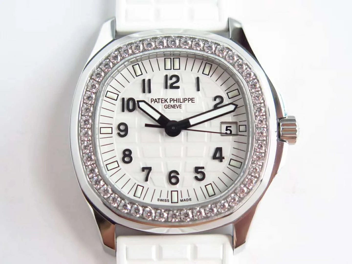 Aquanaut Luce 5067A-011 quadrante bianco in acciaio - immagine 3