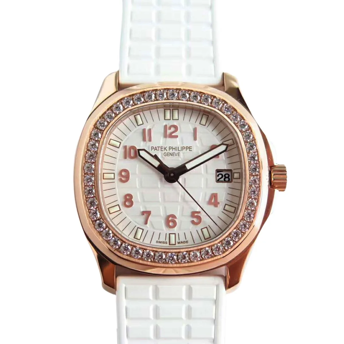 Aquanaut Luce 5068R-010 cadran blanc en or rose