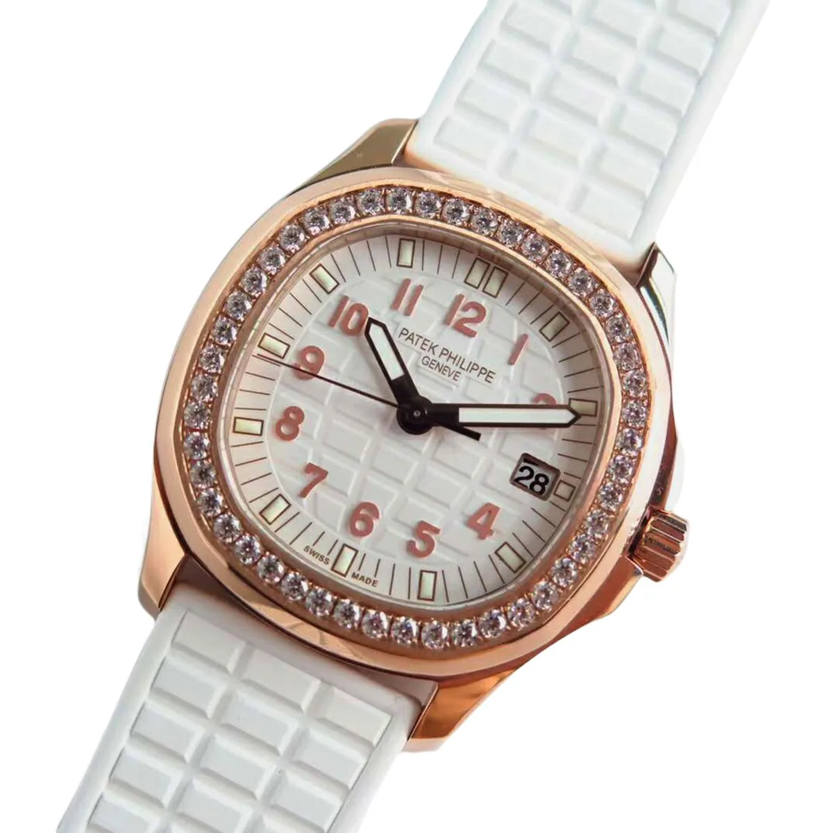 Aquanaut Luce 5068R-010 cadran blanc en or rose – Image 2