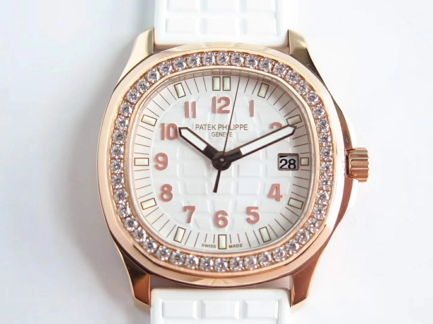 Aquanaut Luce 5068R-010 cadran blanc en or rose – Image 3