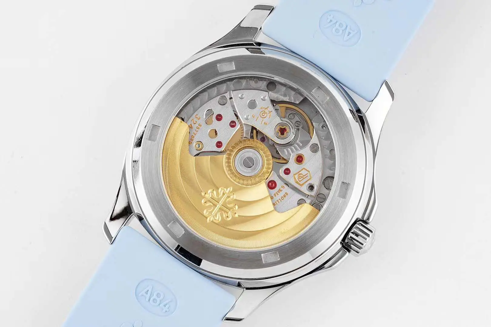 Aquanaut Luce 5072G-001 blaues MOP-Zifferblatt in Graugold – Bild 9