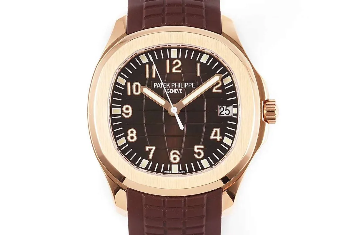 Aquanaut 5167/1R cadran marron en or rose – Image 3