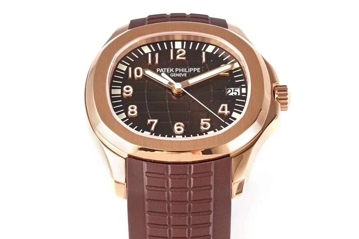 Aquanaut 5167/1R cadran marron en or rose – Image 7