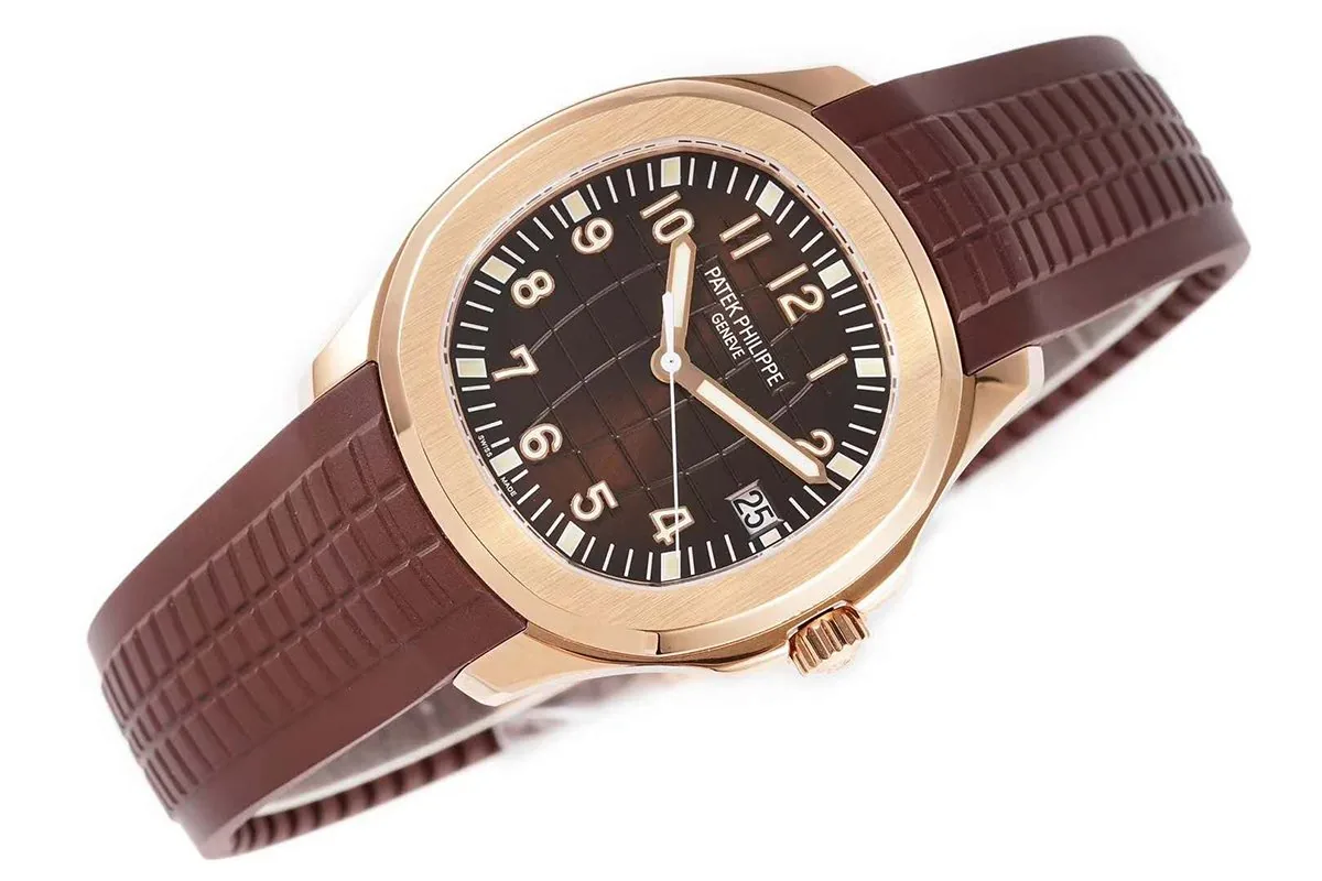 Aquanaut 5167/1R cadran marron en or rose – Image 2