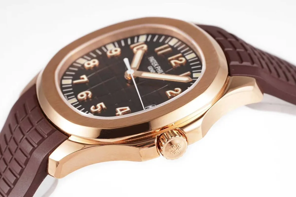 Aquanaut 5167/1R cadran marron en or rose – Image 5