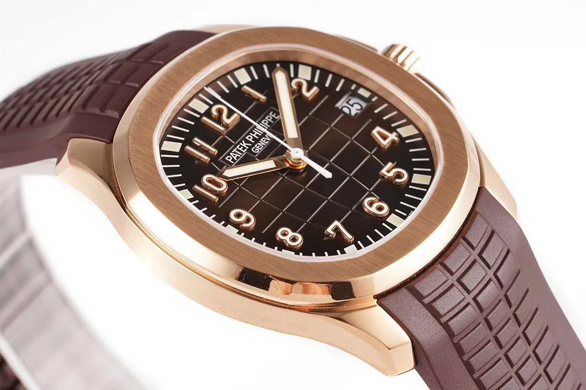 Aquanaut 5167/1R cadran marron en or rose – Image 6