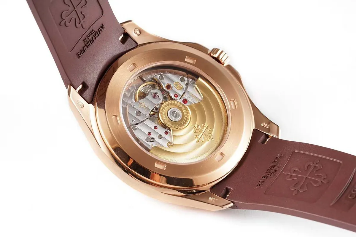 Aquanaut 5167/1R cadran marron en or rose – Image 9