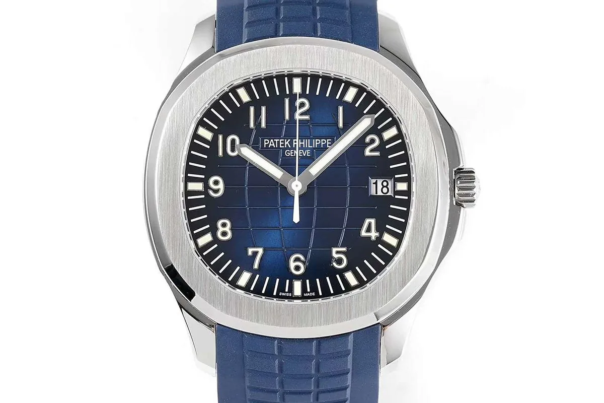 Aquanaut 5168G quadrante blu in oro bianco - immagine 3