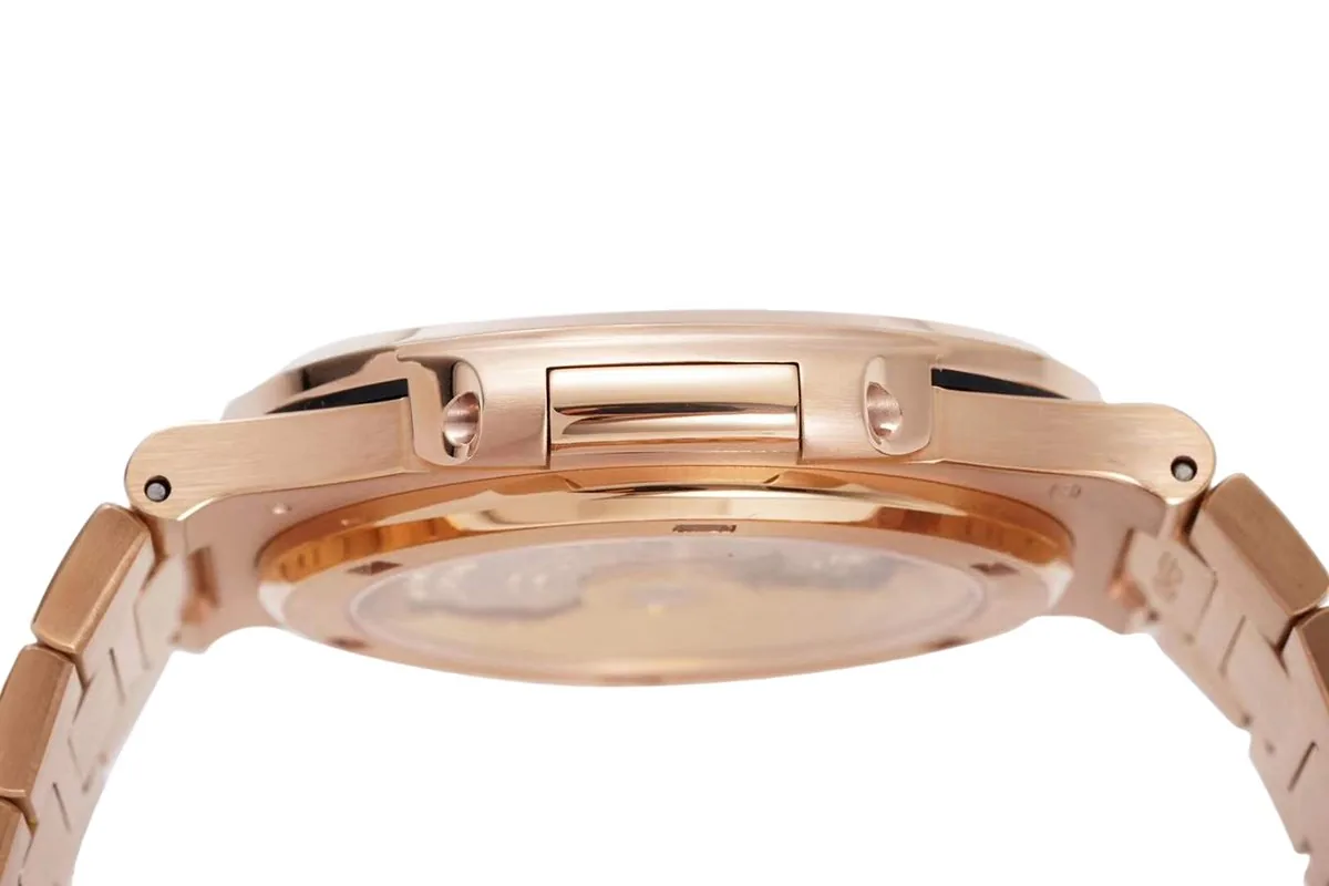 Nautilus Jumbo 5711/1R-001 braunes Zifferblatt mit Diamantlünette – Bild 8
