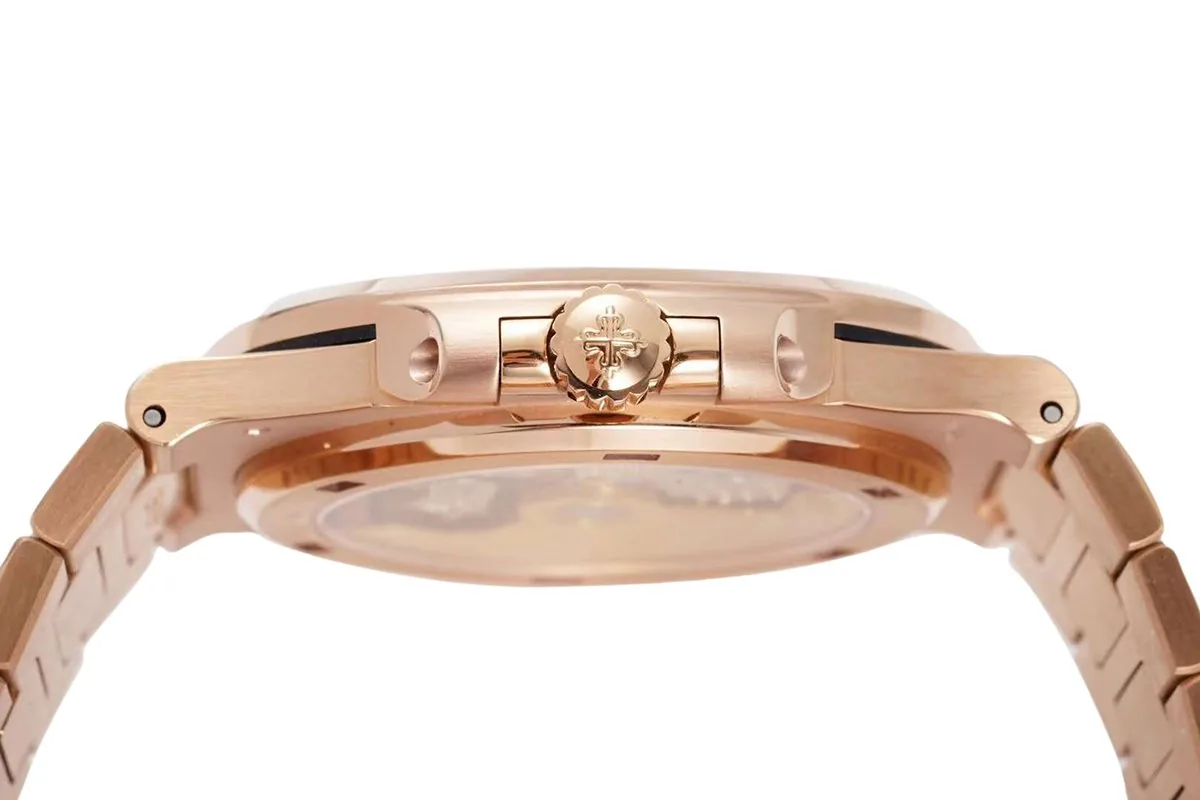Nautilus Jumbo 5711/1R-001 braunes Zifferblatt mit Diamantlünette – Bild 9